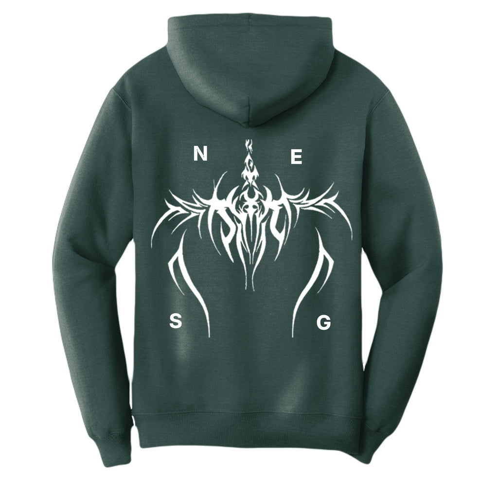 Dark Green - BACK