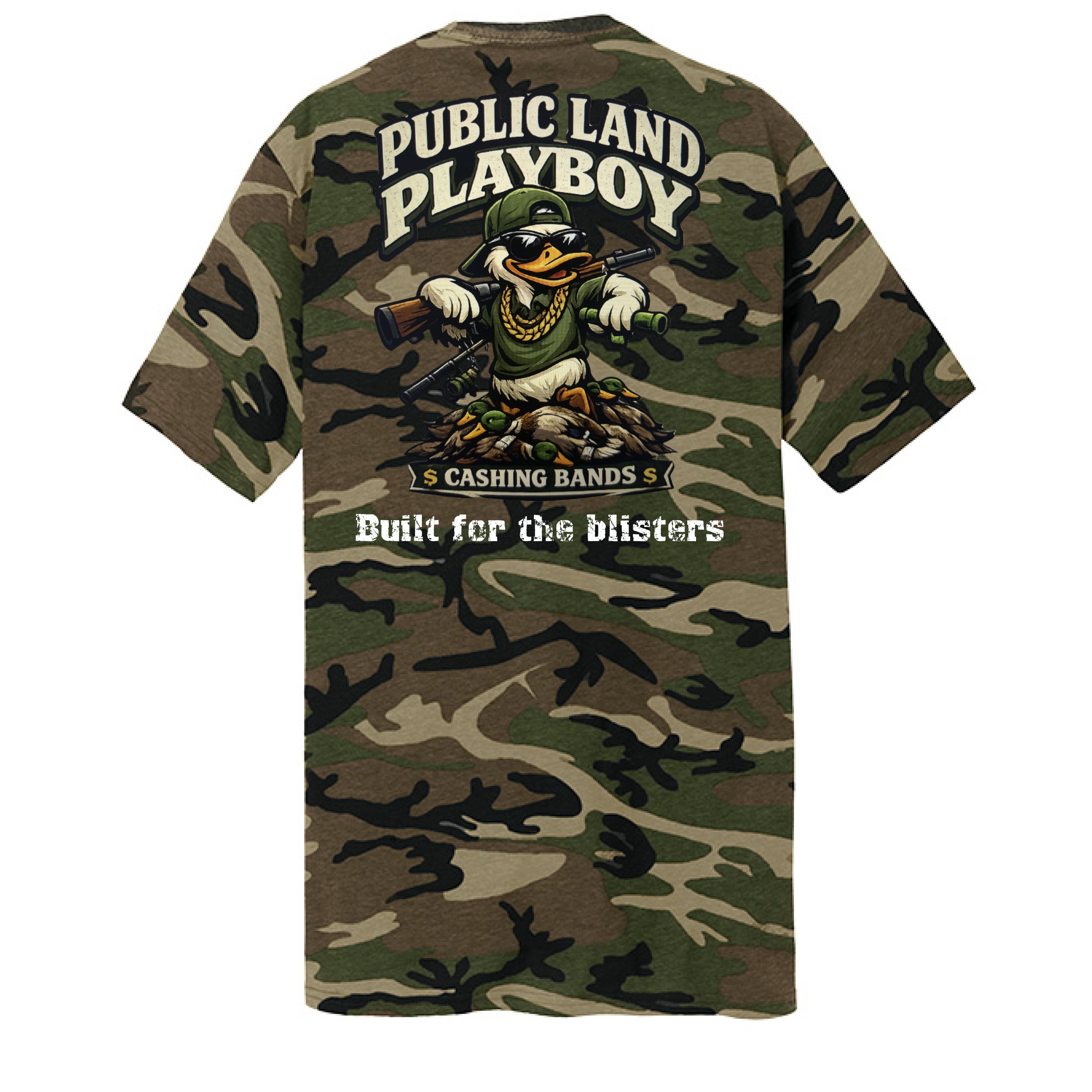Military Camo - BACK